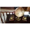 Image 1 : Globe Book Ends (2) & World Globe