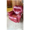Image 1 : Leather Recliner With Working Controls