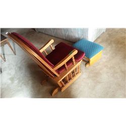 Gliding Rocker & Stool