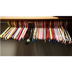 Lot Of Plastic Coat Hangers