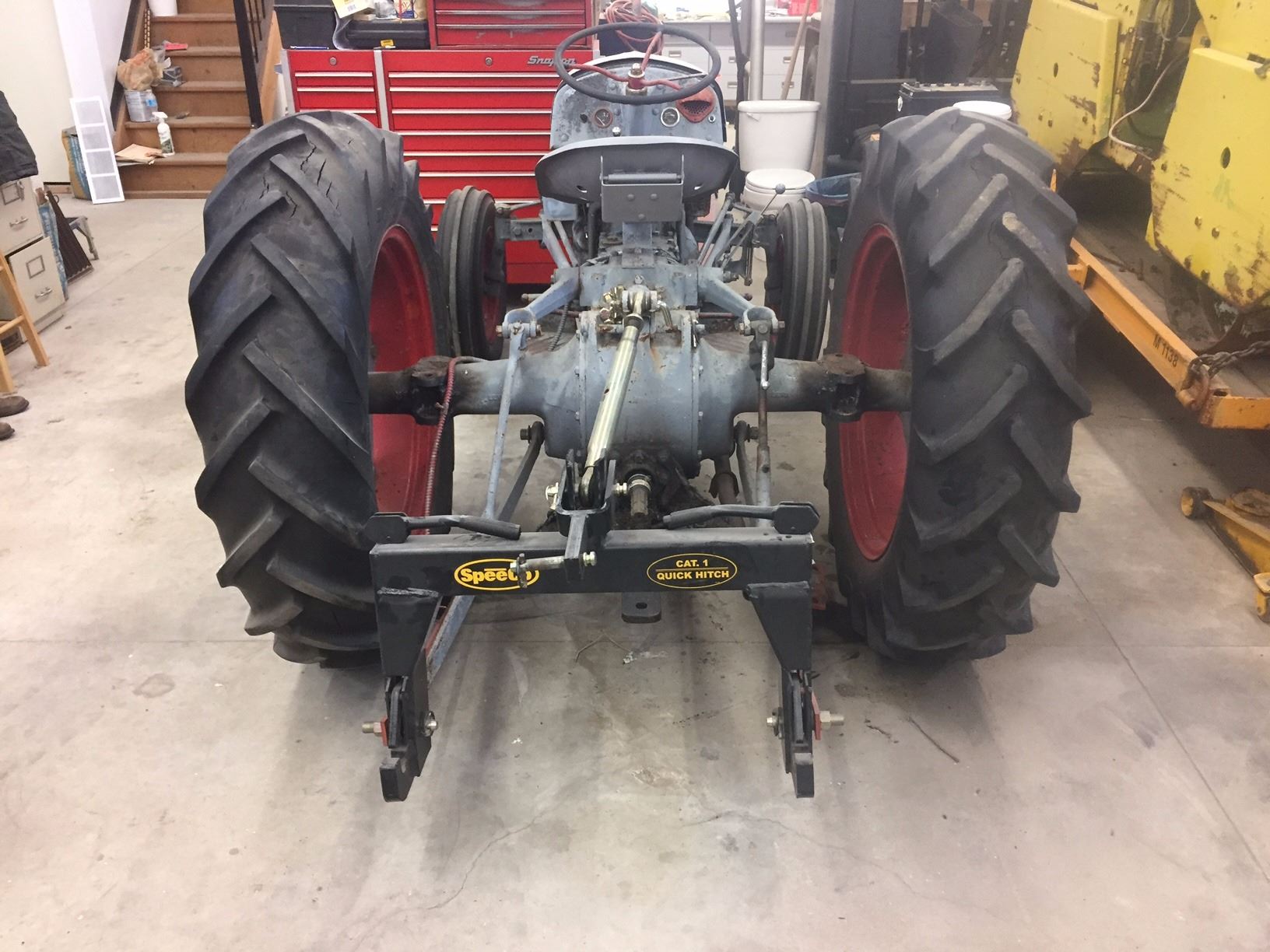 Ferguson 8N Tractor, 3 Point Hitch, Working