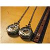Image 1 : Pair Of Matching Pocket Watches (One Working) (Make Unknown)