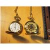 Image 2 : Pair Of Gold Pocket Watches (Weipeng, Quartz)