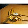 Image 3 : Pair Of Gold Pocket Watches (Weipeng, Quartz)