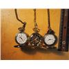 Image 2 : Pocket Watches (2 Gold, 1 Copper)