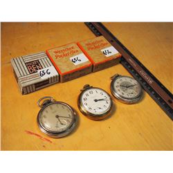 Westclox Dax Pocket Ben Pocket Watches (3)