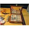 Image 4 : Lot Of Costume Jewelry (Pins, Brooches, Etc) & Wooden Ring Box With Rings