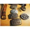 Image 6 : Lot Of Belt Buckles & Similar (Browning, Winchester, Smith & Wesson, Direction Compass)