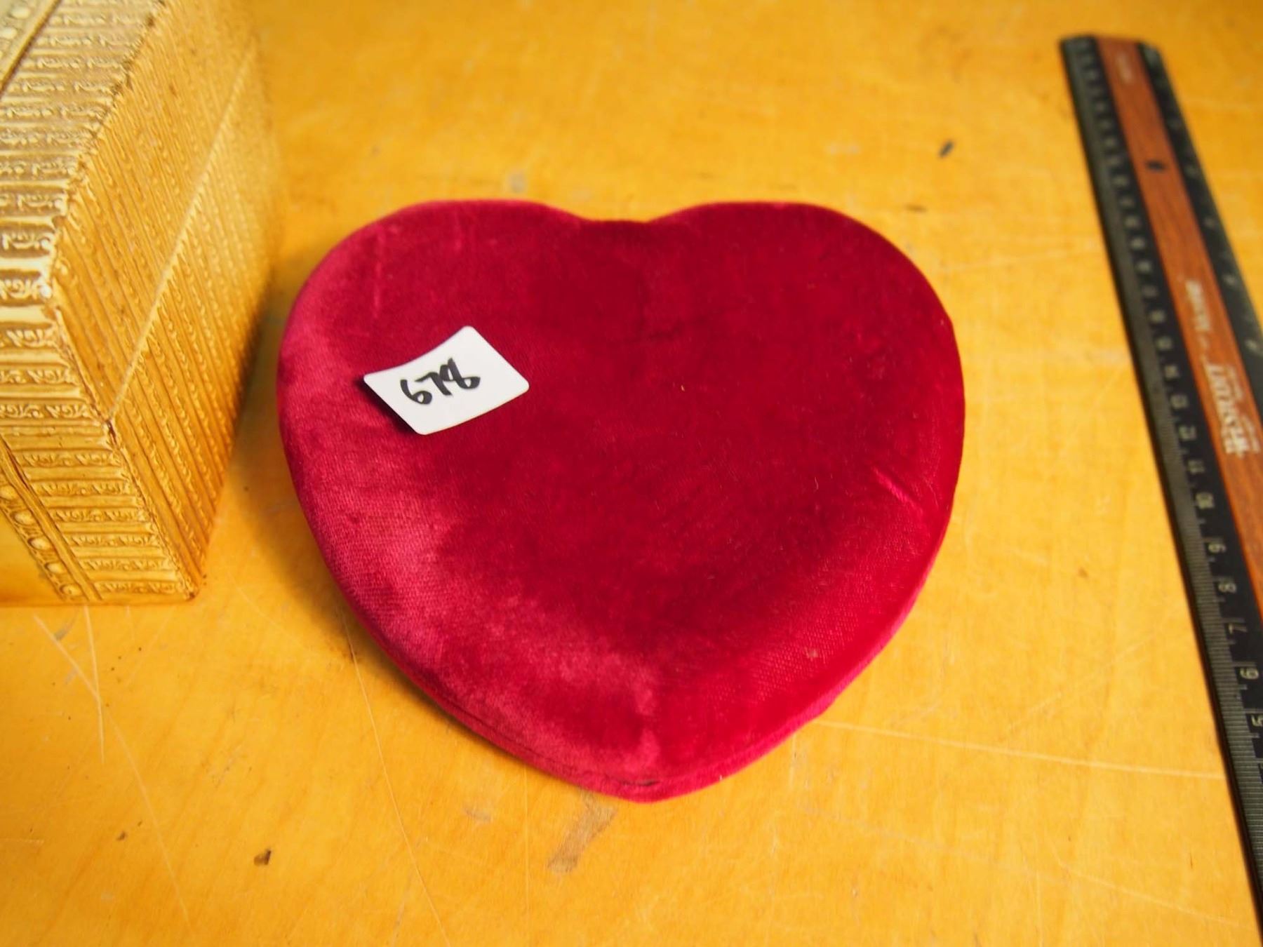 Pair Of Jewelry Cases (One HeartShaped, One Chest)