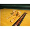 Image 1 : Pair Of Wooden Pipe Salt And Pepper Shakers