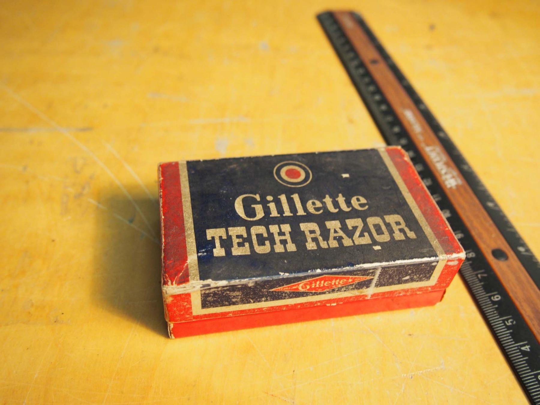 Gillette Tech Razor, In Original Box (1932)