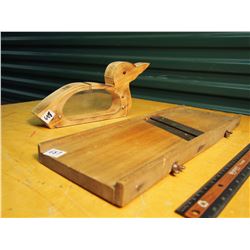 Mandolin & Wooden Duck