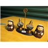Image 1 : Pair Of Friar Salt & Pepper Shakers, Candle-Shaped Salt & Pepper Shakers