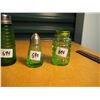 Image 2 : Depression Glass Salt & Pepper Shakers (6)