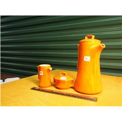 3-Piece Orange Pitcher Set