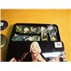 Image 2 : Marilyn Monroe Tin Set With Knives And Rings, & Hand Mirrors