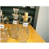 Image 2 : Set Of Clear Glass Pitchers (3)