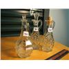 Image 3 : Set Of Clear Glass Pitchers (3)
