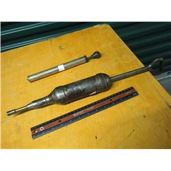 Stewart Warner Grease Gun W/ Gas Lamp Pump