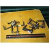 Image 1 : Old Metal Clamps (6) (Quilting, C Clamps)
