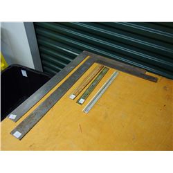 Squares And Rulers (Stanley #900 Square, Stanley #45-500 Square, Architect Tule, Acme Ruler,
