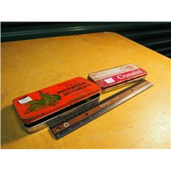 Tin Mathematical Instrument Sets (2)