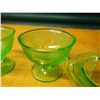 Image 5 : Lot Of Green Depression Glass Pieces
