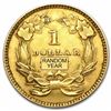 Image 2 : $1 Indian Head Gold Type 3 1856-1889 ( 150 Years Old)