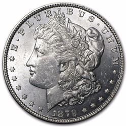 1879 Morgan Dollar BU MS-63