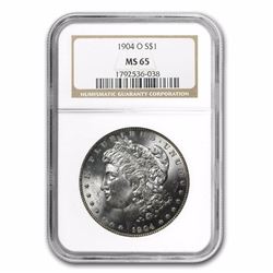 1904-O Morgan Dollar MS-65 NGC HIGH GRADE