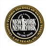 Image 1 : .999 Silver New York New York $10 Casino Gaming Token Limited Edition