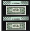 Image 2 : (2) Sequential 1935H $1 Silver Certificate Notes PCGS Choice New 63PPQ