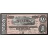 Image 1 : 1864 $10 The Confederate States of America Note