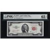 Image 1 : 1953C $2 Legal Tender STAR Note PMG Gem Uncirculated 65EPQ