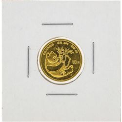 1984 1/10 oz China Panda Gold Coin