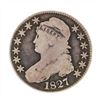 Image 1 : 1827 Curled Capped Bust Half Dollar Coin