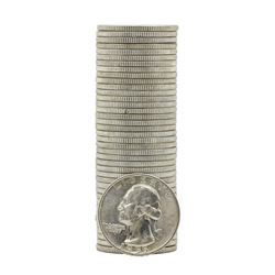 Roll of (40) 1955-D Brilliant Uncirculated Washington Quarters