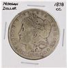 Image 1 : 1878-CC $1 Morgan Silver Dollar Coin