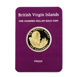 1979 $100 British Virgin Islands Gold Proof Coin