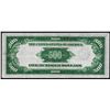 Image 2 : 1934 $500 Federal Reserve Note Chicago Light Green Seal