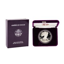 1987 1oz American Silver Eagle Proof Coin with Box