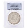 Image 1 : 1886 $1 Morgan Silver Dollar Coin VAM 1A PCGS MS63