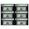 Image 1 : (6) Sequential 1957 $1 Silver Certificate Notes PCGS Gem New 66PPQ