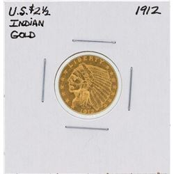 1912 $2 1/2 Indian Head Quarter Eagle Gold Coin