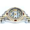 Image 8 : Rolex Ladies Two Tone Ruby, Sapphire and Diamond Datejust Wristwatch