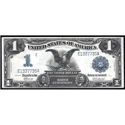 1899 $1 Black Eagle Silver Certificate Note