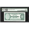 Image 2 : 1929 American Bank Note Company Test Note 10 Units PMG Gem Uncirculated 65EPQ