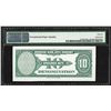 Image 2 : 1929 American Bank Note Company Test Note 10 Units PMG Gem Uncirculated 66EPQ