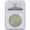 Image 1 : 1922 $1 Peace Silver Dollar Coin NGC MS67