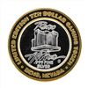 Image 1 : .999 Silver Reno Hilton $10 Casino Gaming Token Limited Edition